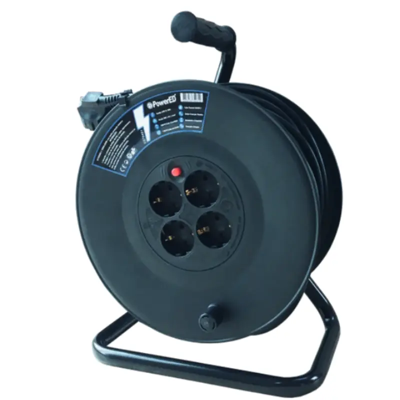 EXTENSAO ELEC C/ ENROLADOR 2.5MM2 - 25M POWERED