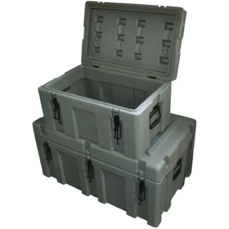Baú de ferramentas plástico estanque HPTB3 HEAVYWARE TOOLS 63x39x35cm, 71x43x35cm e 87x53x44cm