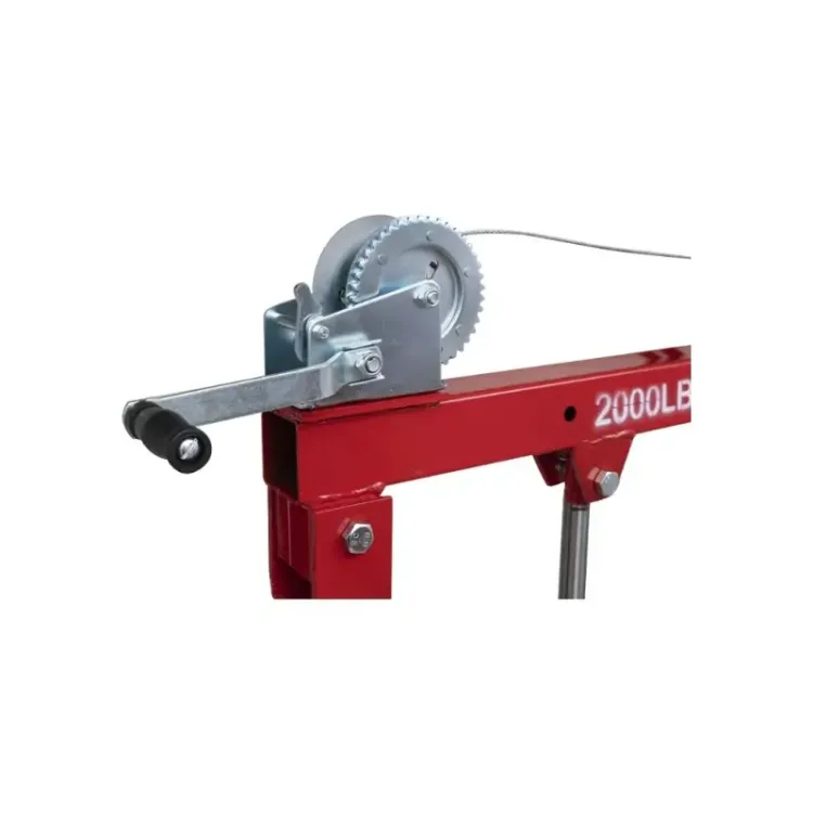 GRUA REBOQUE 900KG COM GUIINCHO MANUAL - SEM MARCA