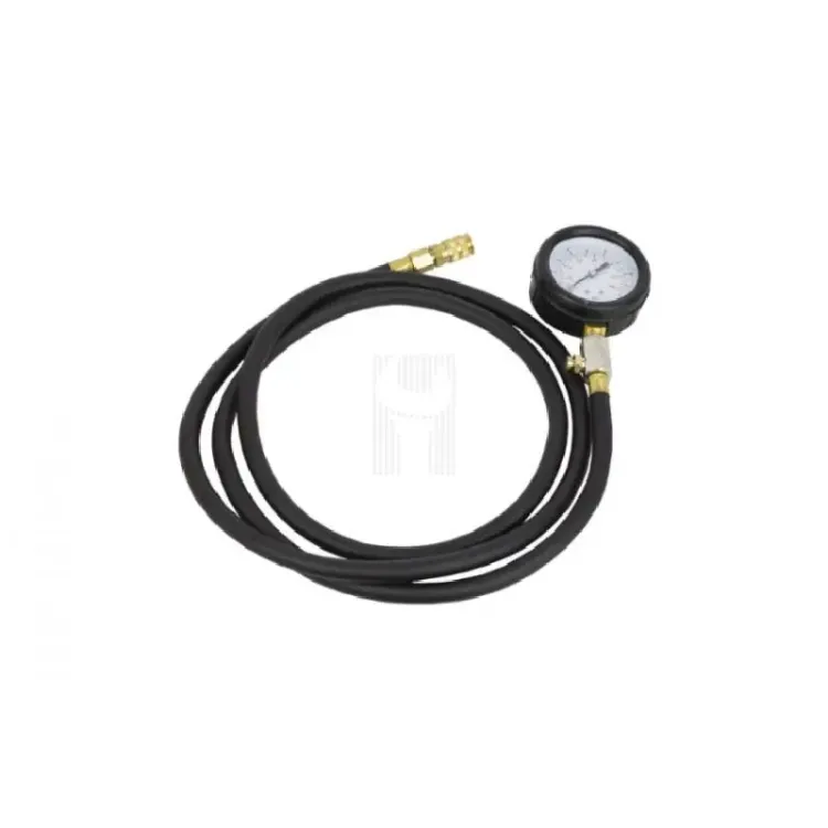 Manómetro com tubo para kit de pressão de óleo Kroftools 5018 10 BAR Manómetro com tubo para kit de pressão de óleo Kroftools 5018 10 BAR