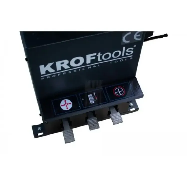 Desmontadora de Pneus Semi-Automática KROFTOOLS com Braço Fixo 220V 2700kg