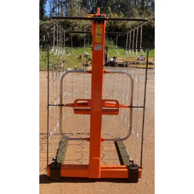 Porta-paletes para grua PRO-LIFT 2 Toneladas Elevação Regulável Com Proteção