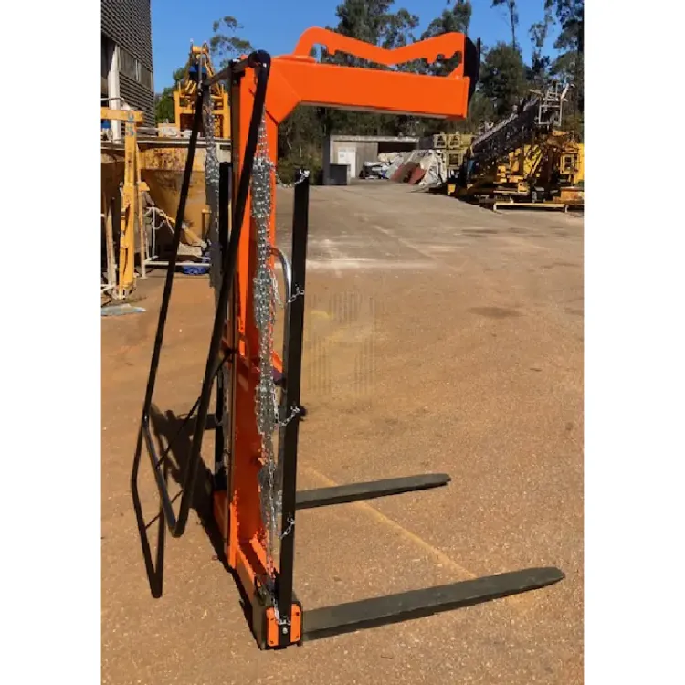 Porta-paletes para grua PRO-LIFT 2 Toneladas Elevação Regulável Com Proteção