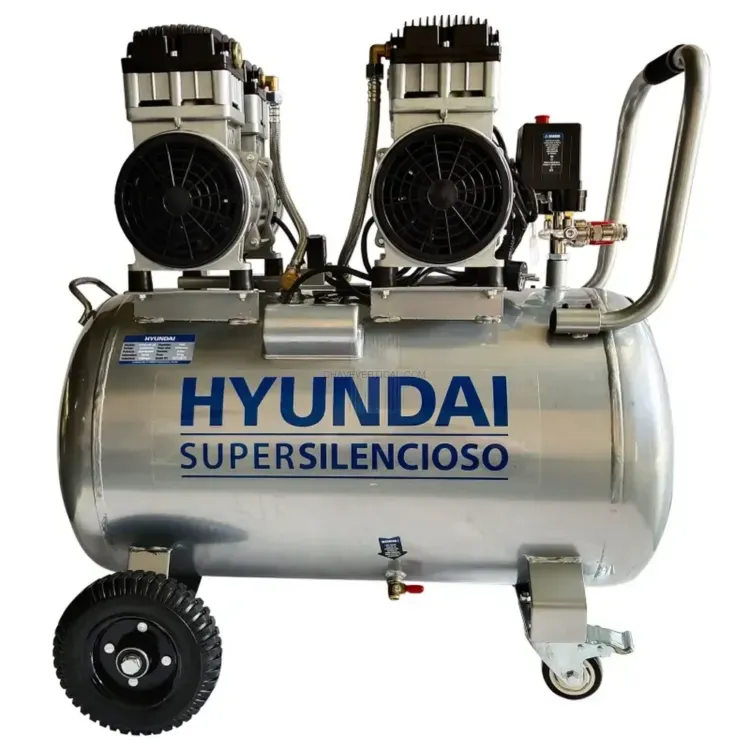 Compressor Silencioso HYUNDAI HYAC100-3S 100L 370L/min 230V