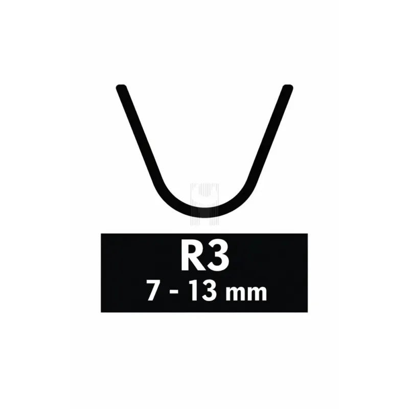 Caixa de 20 Lâminas R3 para Máquina de Rasgos POWERED