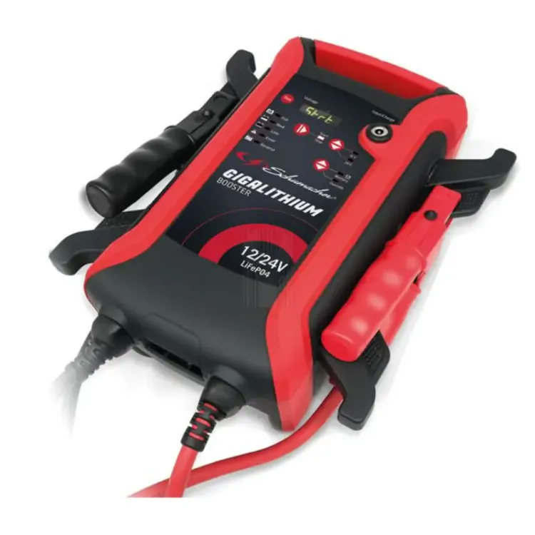 Arrancador de Bateria Lítio SCHUMACHER Gigalithium 1224 12V/24V 10000A