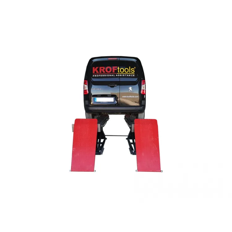 ELEVADOR DUPLA TESOURA B.PERFIL P/ ALINHAMENTO C/LED 3,5T KROFTOOLS