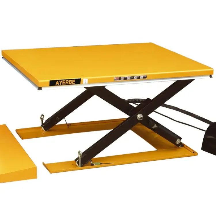 Plataforma Elevatória Baixo Perfil Ayerbe 2000 Kg 400V