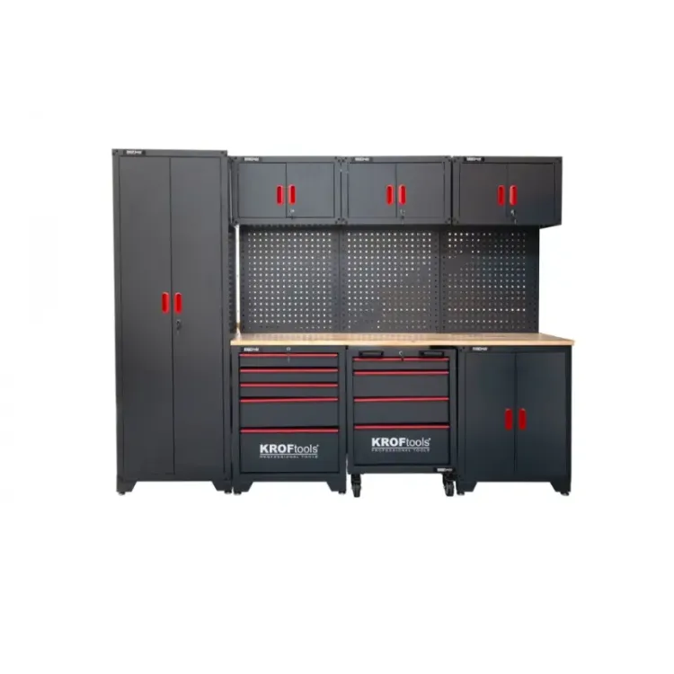 Armário Modular de Oficina 2 Portas com 3 Prateleiras Kroftools