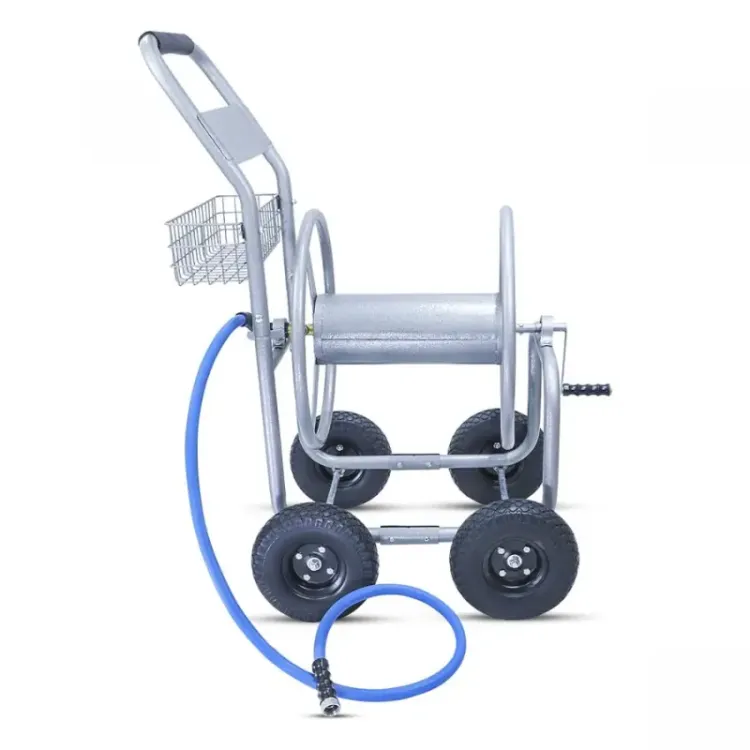 Carrinho de Mangueira Robusto BLUBIRD 3/4" GHT Capacidade 121m