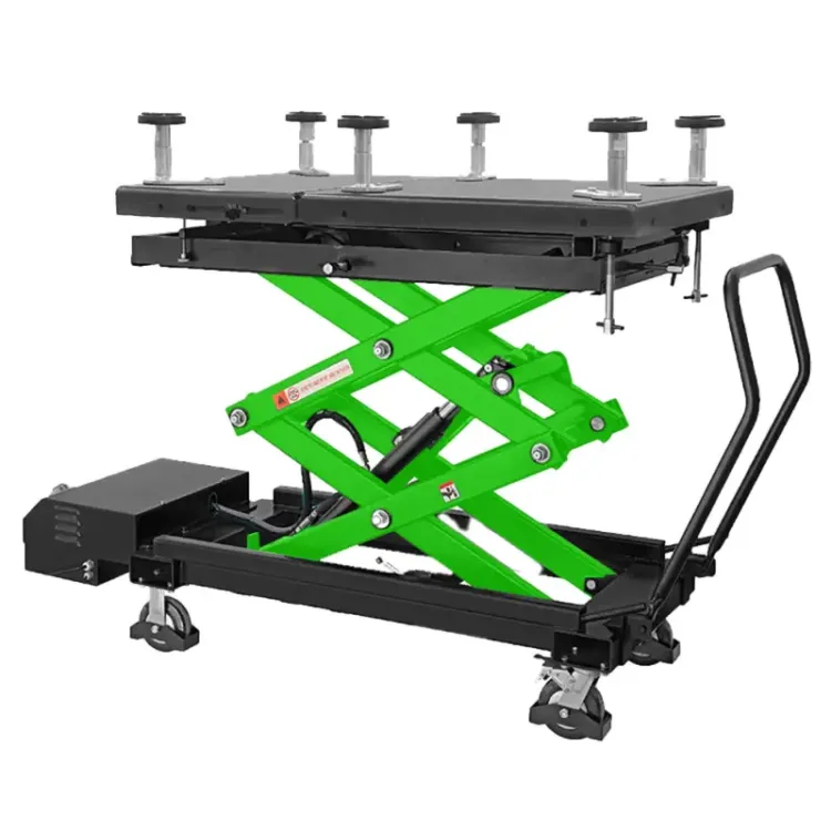 Elevador Hidráulico para Montagem de Baterias de Veículos Elétricos JBM 1200kg 220V Elevador Hidráulico para Montagem de Baterias de Veículos Elétricos JBM 1200kg 220V