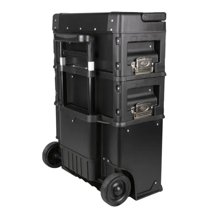Carrinho Modular de Ferramentas JBM 3 Módulos em Aço Inoxidável