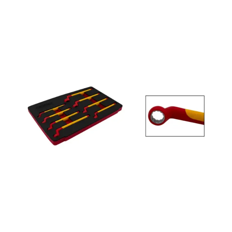 CARRO VERMELHO FERRAMENTA ISOLADA 6 MÓDULOS KROFTOOLS (7)