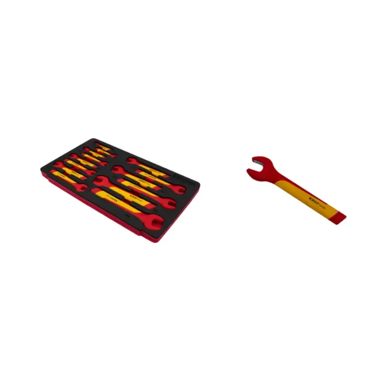 Conjunto 6 Módulos Ferramenta Isolada KROFTOOLS 1000V VDE IEC60900