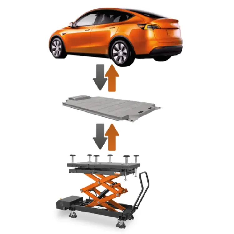 Mesa de Elevação de Baterias de Carros Elétricos UNICRAFT FHT-B 1200 1200kg 230V