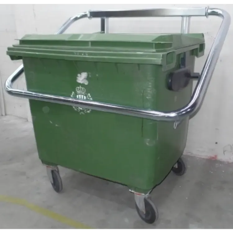 Suporte para Contentores de Lixo ND Galvanizado para 800L e 1000L