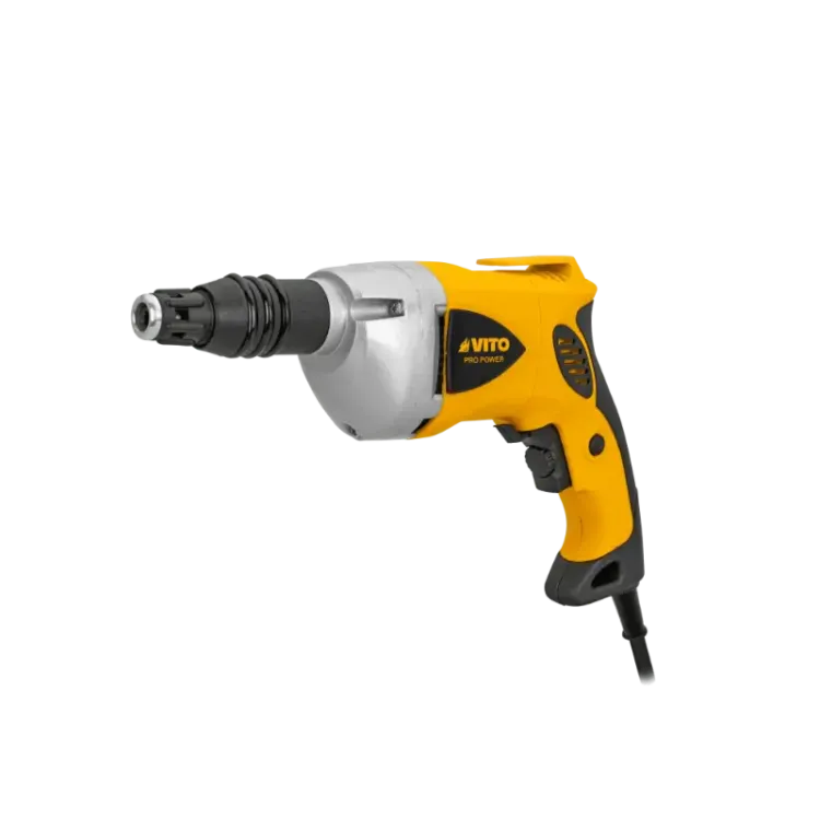 Aparafusadora para Gesso Cartonado VITO 600W 0-2400rpm Encaixe 1/4" Aparafusadora para Gesso Cartonado VITO 600W 0-2400rpm Encaixe 1/4"
