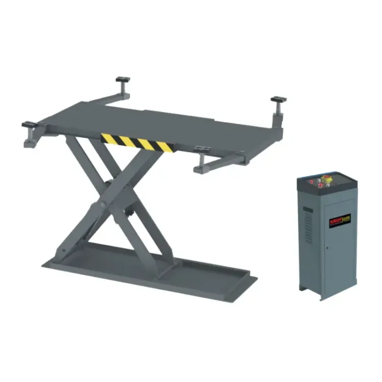 Elevador de Tesoura Baixo Perfil KROFTOOLS 1 Plataforma 3.5T