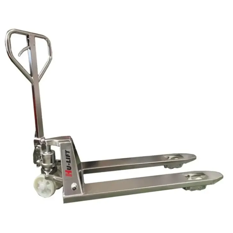 Porta-Paletes Manual Inox HU-LIFT 2000 Kg 1150x540 mm Porta-Paletes Manual Inox HU-LIFT 2000 Kg 1150x540 mm