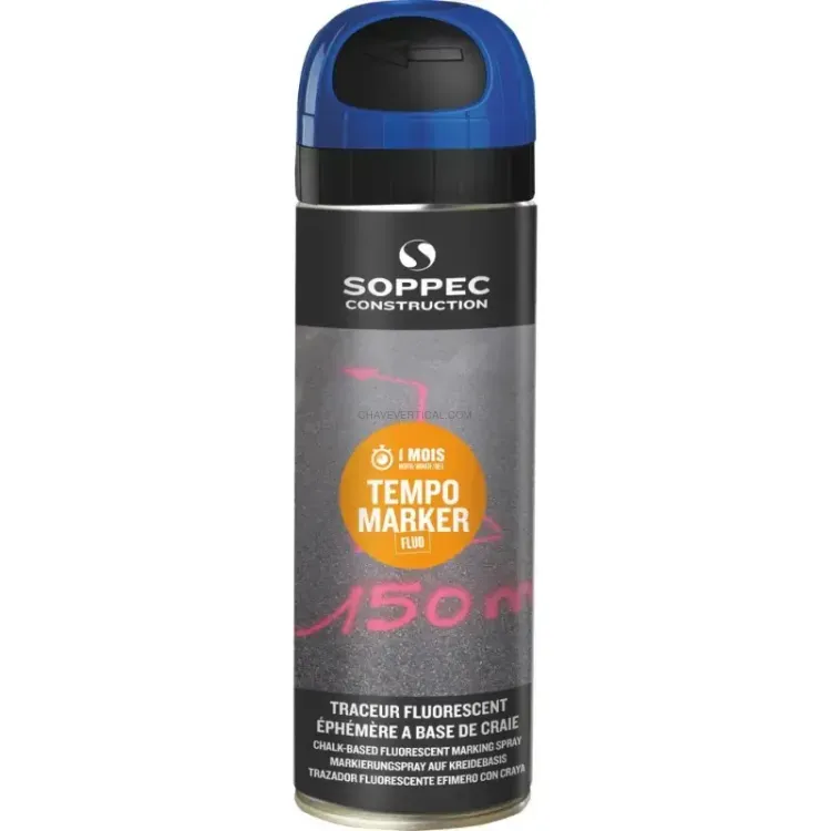 PINTURA MARCADORA DE OBRA AZUL FLUORESCENTE 650 ML