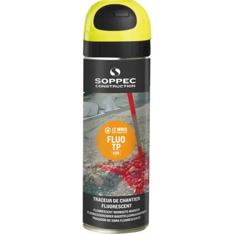 PINTURA MARCADORA DE OBRA LARANJA FLUORESCENTE 650 ML
