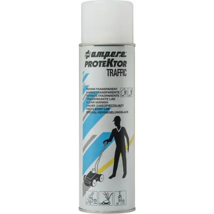 VERNIZ TRANSPARENTE P/ PROTEÇÃO DE LINHAS NO CHÃO AMPERE VERNIZ TRANSPARENTE P/ PROTEÇÃO DE LINHAS NO CHÃO AMPERE