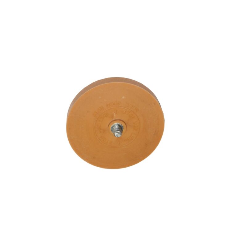 Disco de Borracha para Adesivos KROFTOOLS 90mm 6.35mm 4000rpm Disco de Borracha para Adesivos KROFTOOLS 90mm 6.35mm 4000rpm