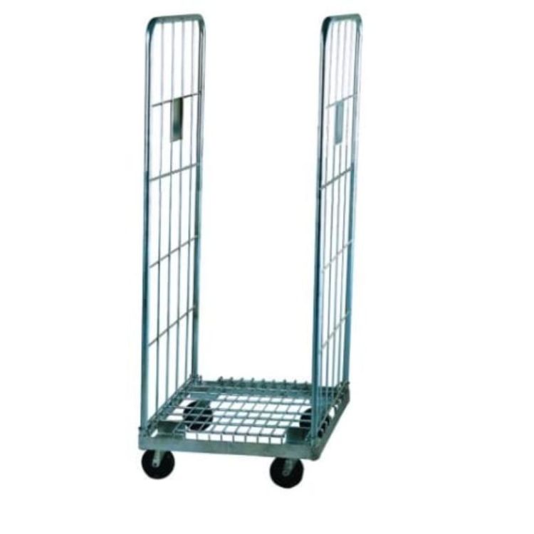 Roll Container ND 585x740mm Carga 600kg com Rodas de Nylon Roll Container ND 585x740mm Carga 600kg com Rodas de Nylon