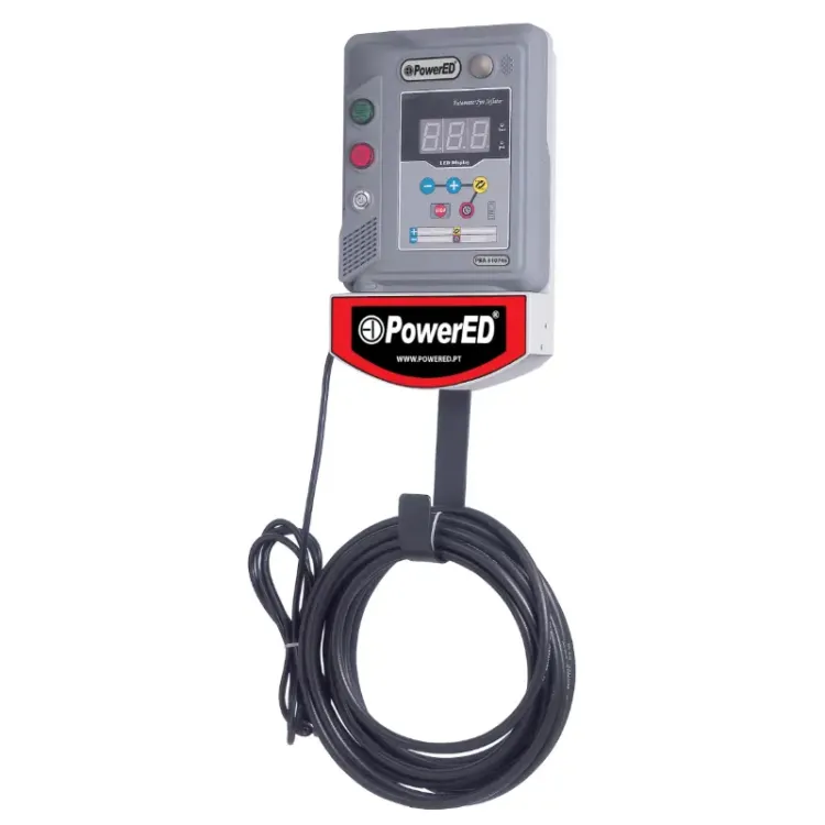 Balança de Ar Digital de Parede Powered PBA 230V 44W 10m Balança de Ar Digital de Parede Powered PBA 230V 44W 10m