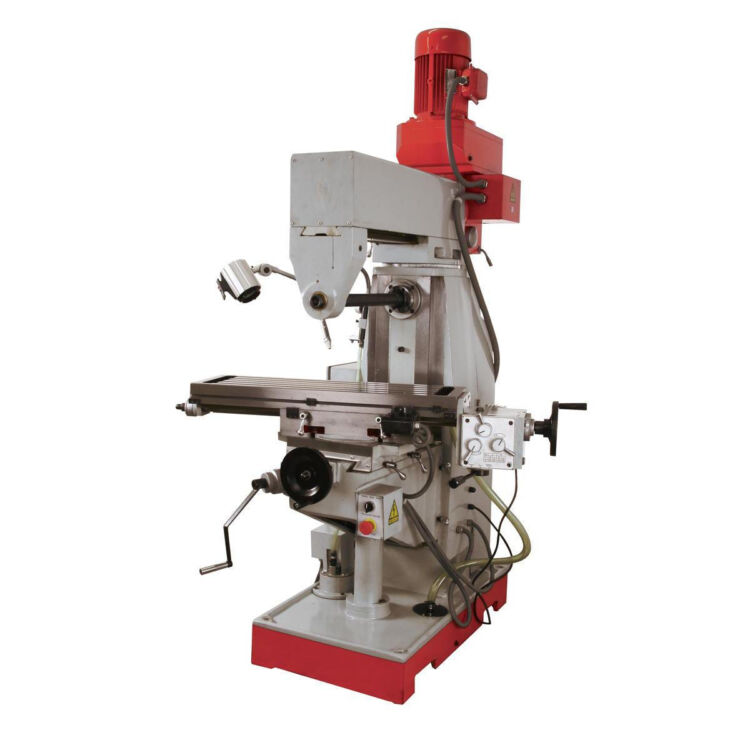 Fresadora pesada HOLZMANN BF500DDRO 400V DRO 3 eixos 1500W