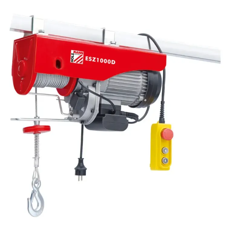Guincho Elétrico HOLZMANN ESZ1000D 1000kg 230V Guincho Elétrico HOLZMANN ESZ1000D 1000kg 230V