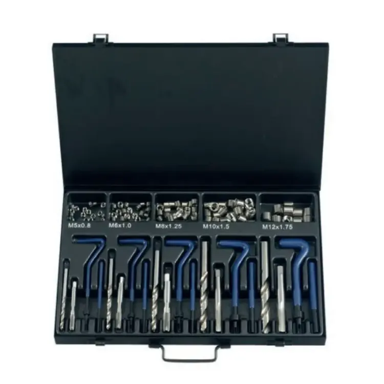 Kit de Reparação de Roscas FORCE 9130U1 M5-M12 130 Peças Kit de Reparação de Roscas FORCE 9130U1 M5-M12 130 Peças