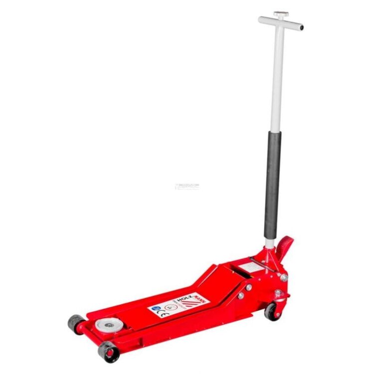 Macaco hidráulico de rodas HOLZMANN 1.5T 70-610mm Macaco hidráulico de rodas HOLZMANN 1.5T 70-610mm
