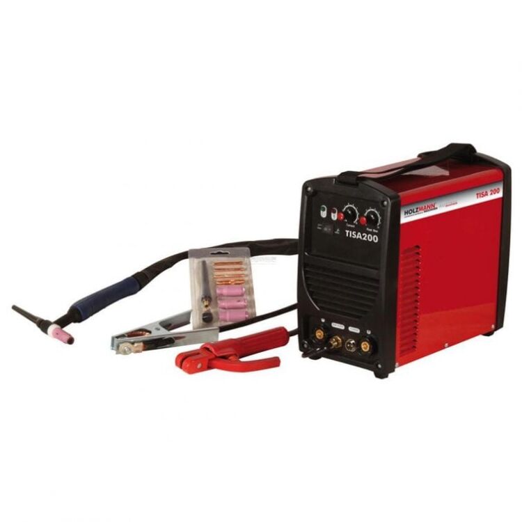 Kit de Soldadura DC TIG / MMA HOLZMANN TISA200 230V 5-200A