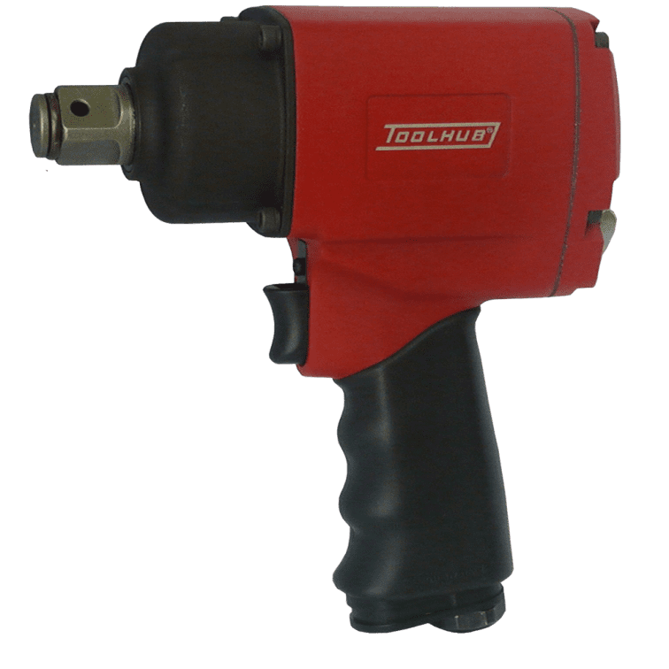Pistola de Impacto Compacta 3/4" TOOLHUB 1491 Nm 177mm