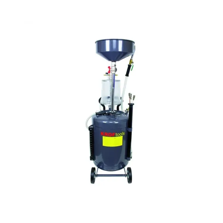 Aspirador de Óleo com Visor e Aparadeira KROFTOOLS 90L 10L Aspirador de Óleo com Visor e Aparadeira KROFTOOLS 90L 10L