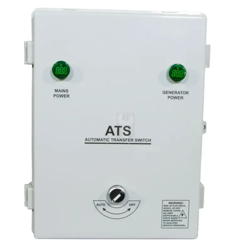 Quadro de comutação automática ATS BOX HYUNDAI AC-ATS-W-25A-3 12kVA 25A