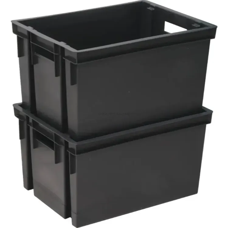 CAIXOTE DE ARRUMAÇÃO CINZENTO DE 20L EDA