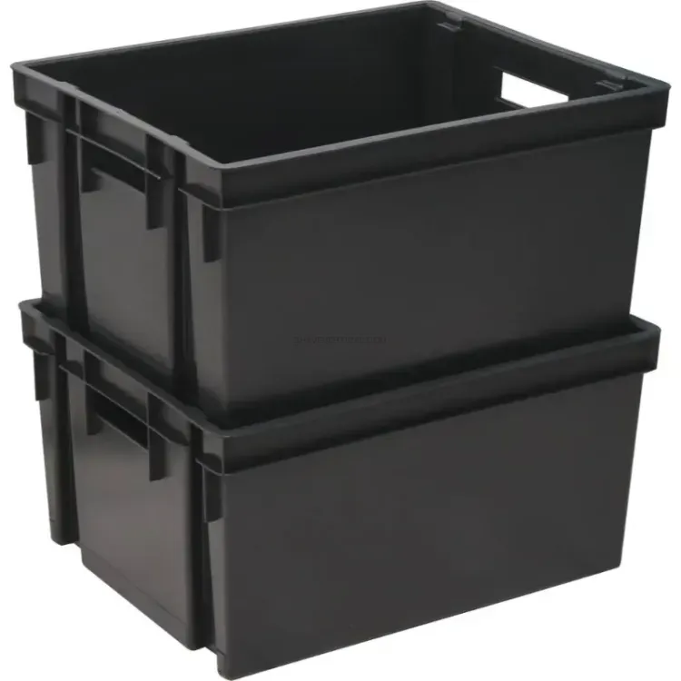 CAIXOTE DE ARRUMAÇÃO CINZENTO DE 30L EDA