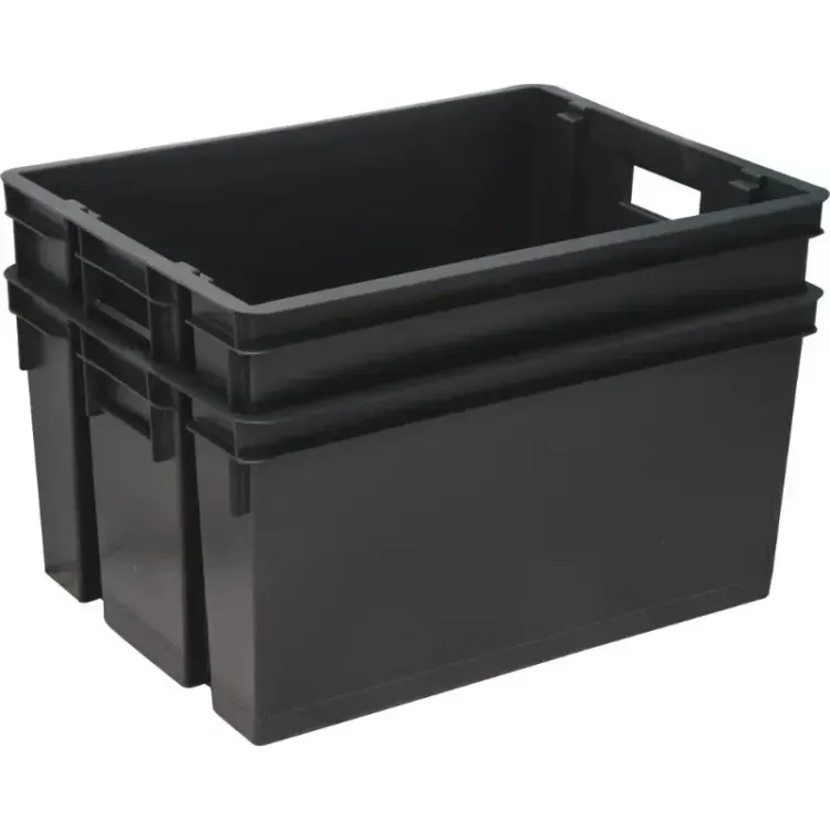 CAIXOTE DE ARRUMAÇÃO CINZENTO DE 50L EDA