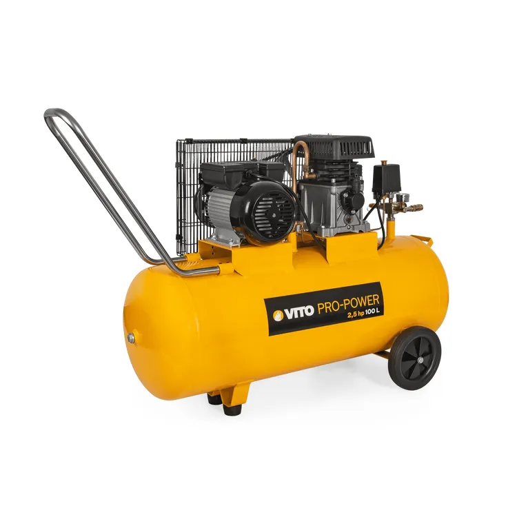 Compressor de Ar com Correias VITO 100L 2.5cv 8bar