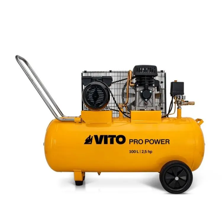 Compressor de Ar com Correias VITO 100L 2.5cv 8bar
