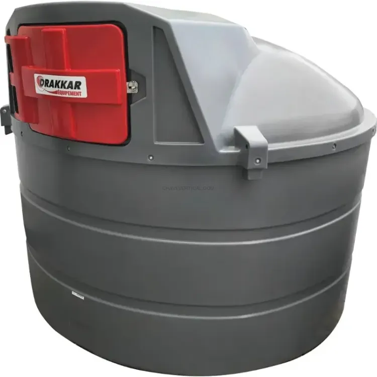 Depósito para Gasóleo PEHD 5000L DRAKKAR 230V 60 l/min Depósito para Gasóleo PEHD 5000L DRAKKAR 230V 60 l/min