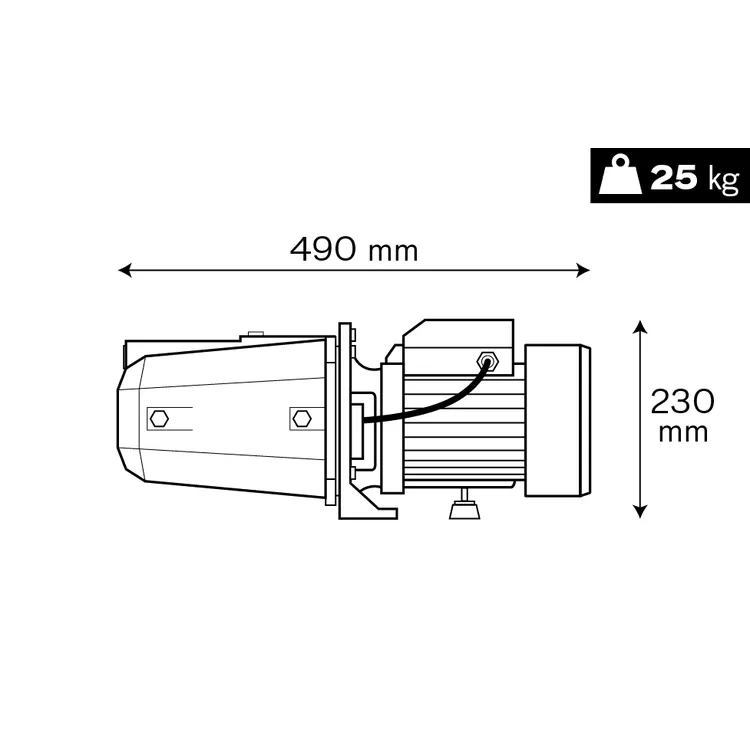 Electrobomba Auto-Ferrante VITO 1100W 1.5HP 4800 L/h