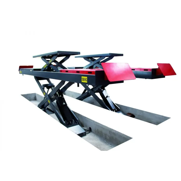 Elevador de Dupla Tesoura para Alinhamento Kroftools 5.5T com LED