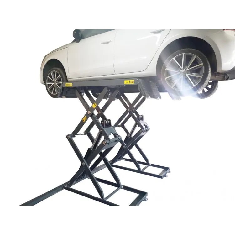 Elevador de Tesoura de Chão Hidráulico Kroftools 3.5 Ton 220V