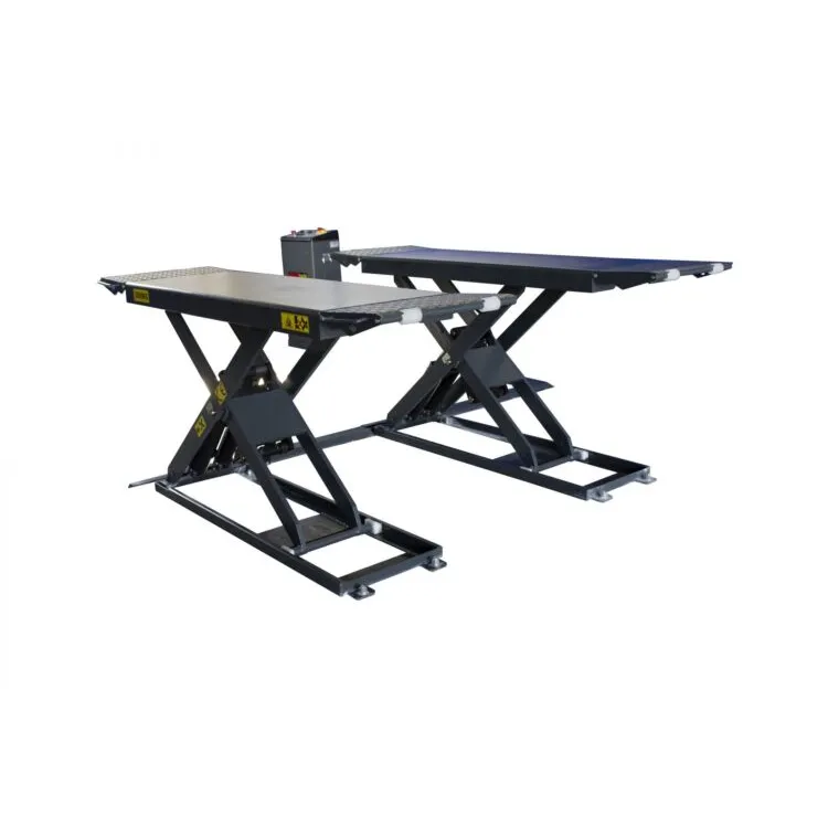 Elevador de Tesoura Hidráulico Kroftools 3 Toneladas 1m Elevação 2.2kW Elevador de Tesoura Hidráulico Kroftools 3 Toneladas 1m Elevação 2.2kW