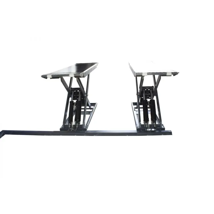 Elevador de Tesoura Hidráulico Kroftools 3 Toneladas 1m Elevação 2.2kW