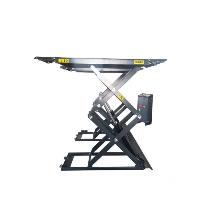 Elevador Tesoura Chão Hidráulico Kroftools 3Ton 400V 1950mm Elevador Tesoura Chão Hidráulico Kroftools 3Ton 400V 1950mm