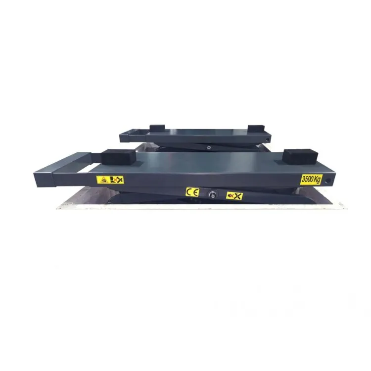 Elevador de Tesoura de Embutir Hidráulico Kroftools 3.5T 220V